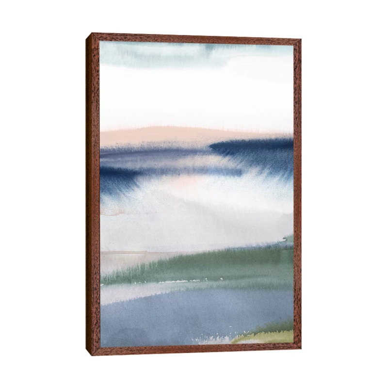 Eventide II by Isabelle Z - Painting on Canvas, Classic Brown Wood Framed, 66.04 cm H x 45.72 cm W