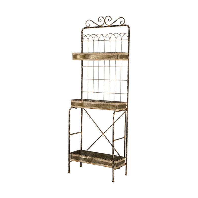 Support pour plante Audriana, Brun