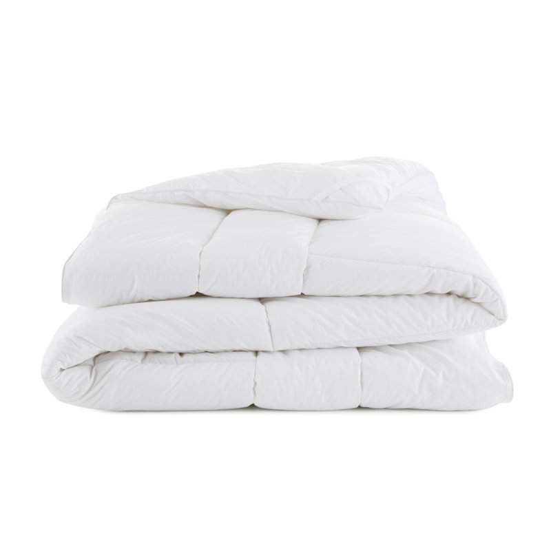 Clean Design Home Anti-Allergen 100% Cotton Cover 300 Thread Count Super Soft Comforter, Twin Comforter
