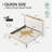 Upholstered Platform Bed With Led Lights & Charging Station, Beige-752900947-752900953