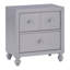 Table de chevet transitionnelle 1Pc