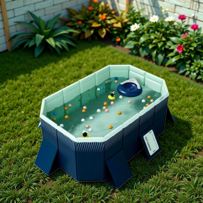 Outdoor PVC Inflatable Folding Pool