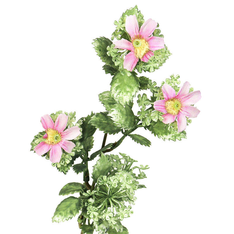 Bouquet de tiges de fleurs artificielles, Rose
