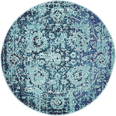 Colfin Washable Floral Indoor Rug