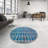 Gwawr Abstract Indoor Rug-603658775