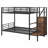 Metal Bunk Bed With Wardrobe-785641103