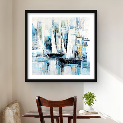 «Industrial Style» - Shapes Living, reproduction encadrée