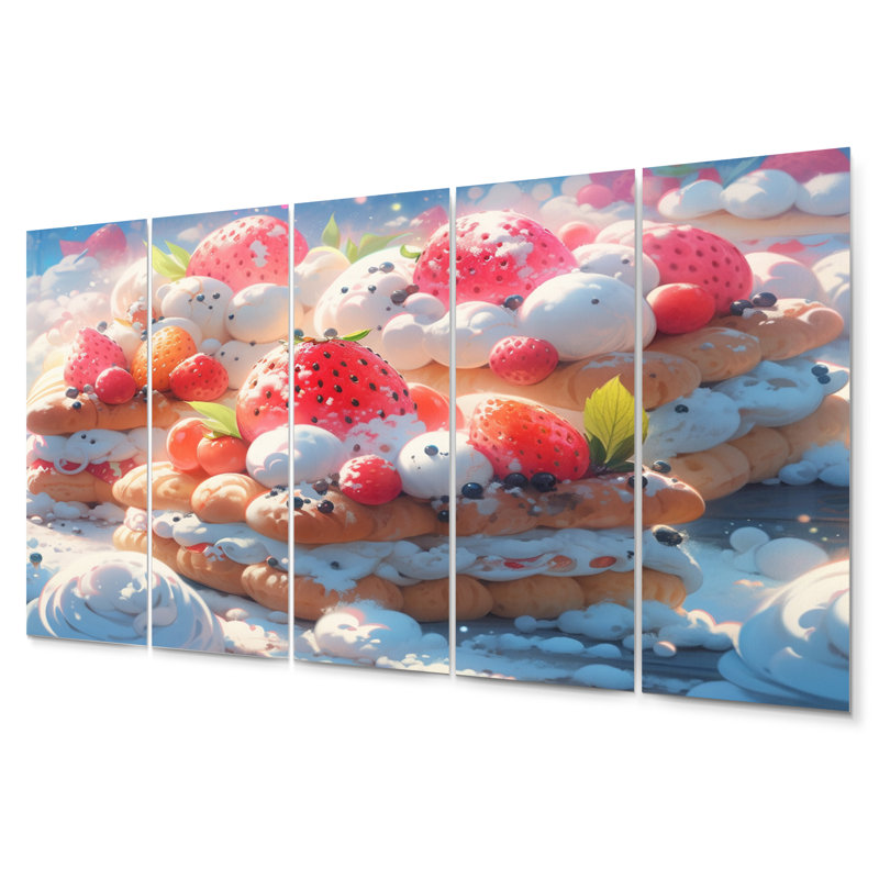 Ensemble de 5 décorations murales Tasty Temptations