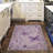 Soft Purple Butterfly Carpet-waterproof, easy to clean, machine-washable, soft and comfortable; suitable for door mats, kitchens, living rooms, bedrooms, corridors, and laundry areas. Easy to clean, durable carpet for home decoration.-65074612