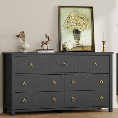 Drawer Dresser for Bedroom, Chest of Dressers, Large Clothes Storage Cabinet