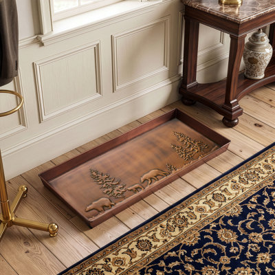 Tapis de rangement intérieur antidérapant Bear 30 po x 13 po