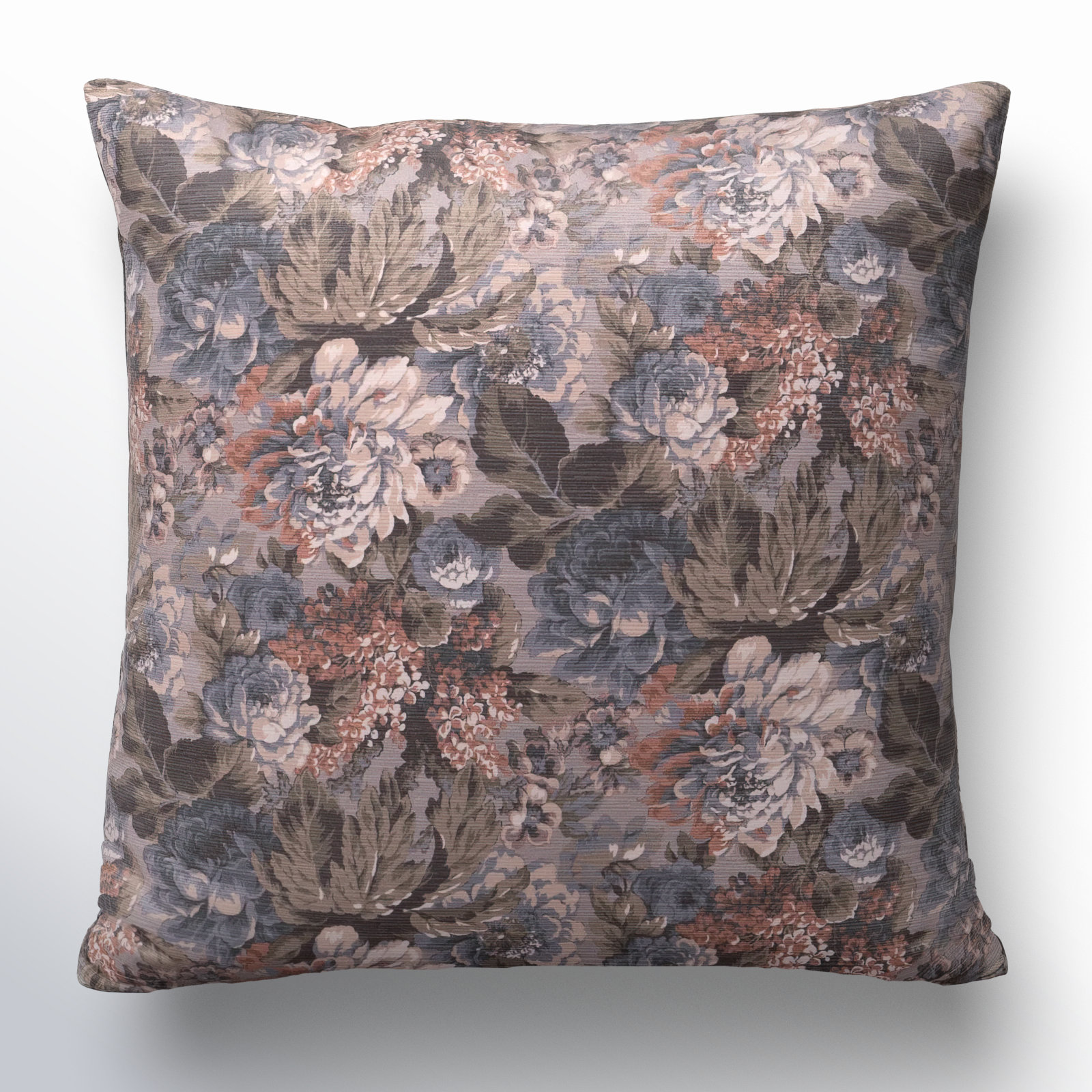 Olcott Throw Pillow, Polyester, Square 18"