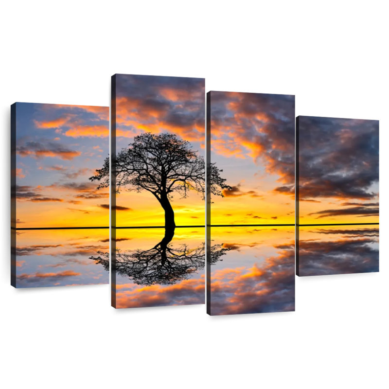 Arney Lakeside Tree Sunset