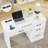 Farmhouse 47" Executive Desk With Charging Station-135652690
