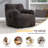 Soft Teddy Fabric Bean Bag Chair-808336736