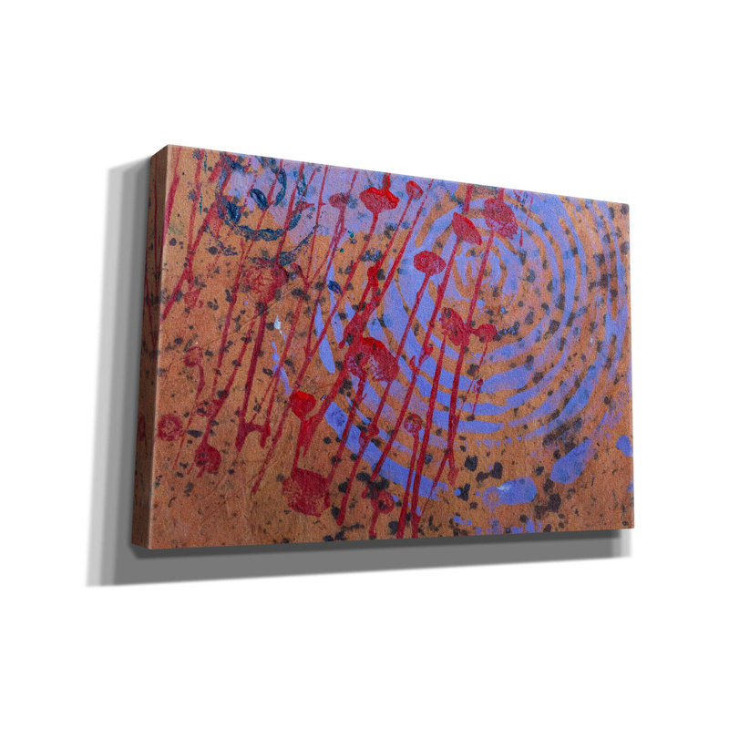 «Paper 6» par St. Hilaire Elizabeth, art mural sur toile, H 12 po x l 18 po x P 0,75 po