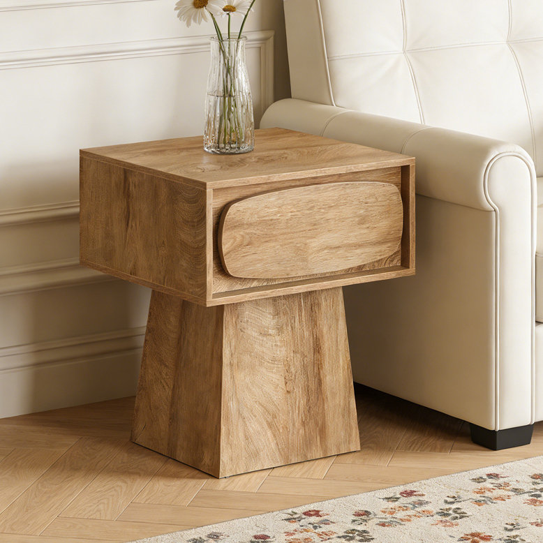 Petite table d'appoint avec tiroir de rangement