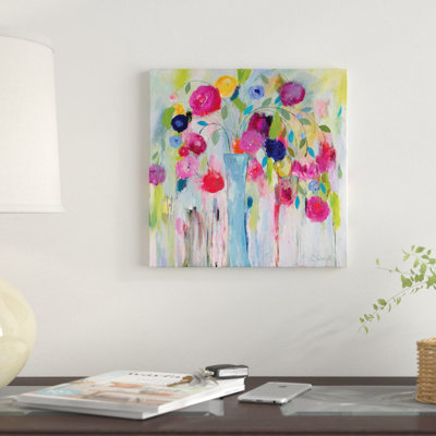 « joie de vivre », impression sur toile