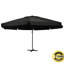 600 cm W X 600 cm D Rectangular and Hexagonal Market Parasol with Manual Lift-293538774