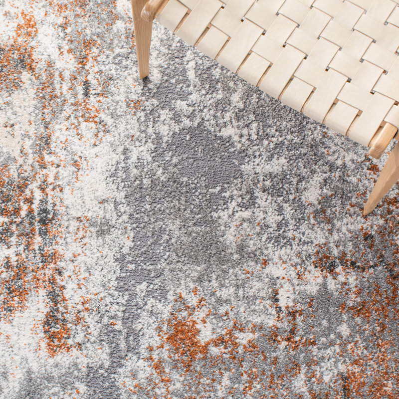 Banek Performance Abstract Rug, Round 3'