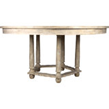 Moorish Round Solid Wood Dining Table