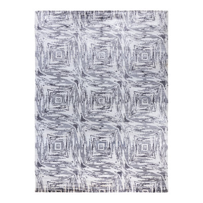 Overdyed One-of-a-Kind Rectangle 9' X 12'2" Hand Knotted Area Rug