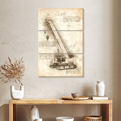 Plan de la grue