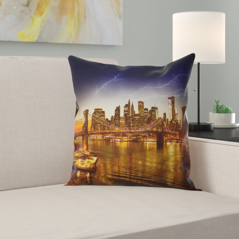 Reversible Throw Pillow
