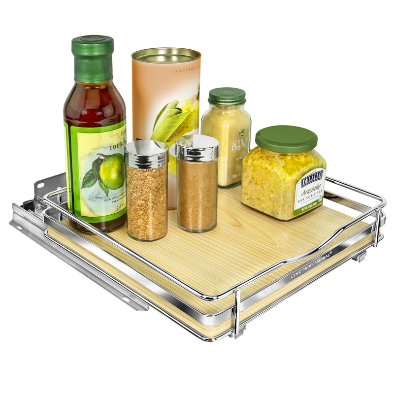 Organisateur à épices coulissant pour armoires de cuisine intérieures Lynk Professionnel Élite