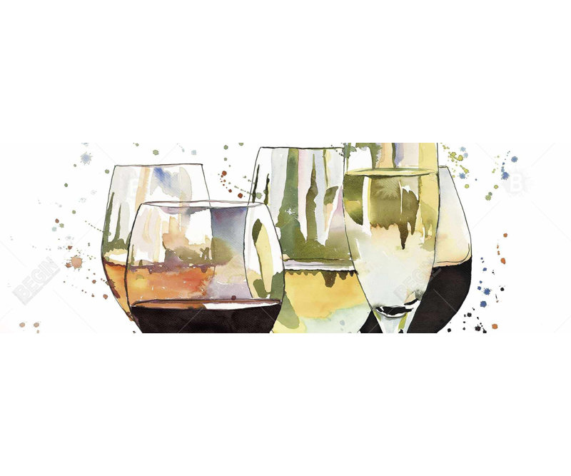 " Beautiful Wine Glasses "
