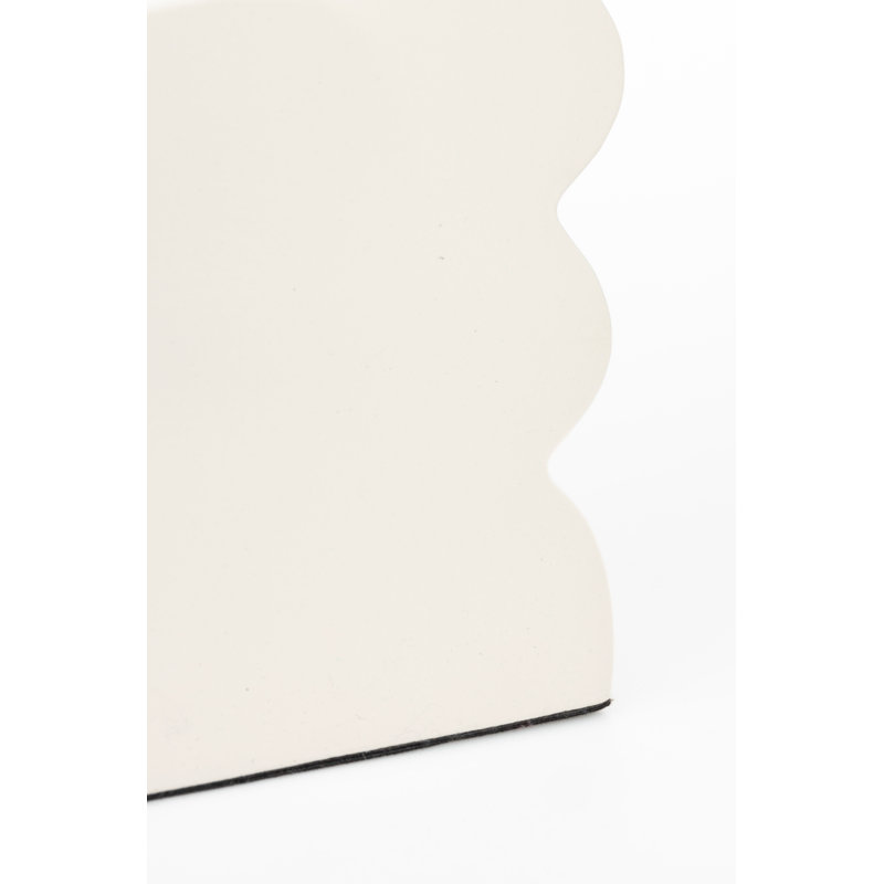 Tabouret d'appoint Curves, Beige