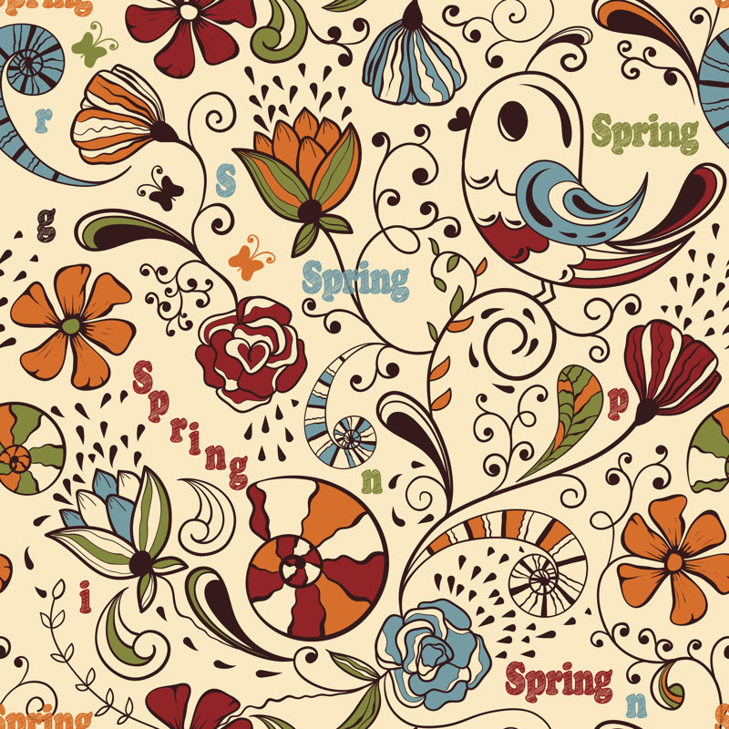 Tadley Spring - Wrapped Canvas Print, 30cm H x 30cm W x 3.8cm D