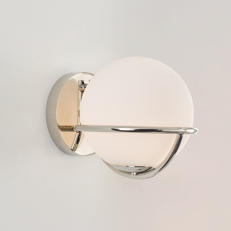 Apollo 1 - Light Armed Sconce, Polished Nickel
