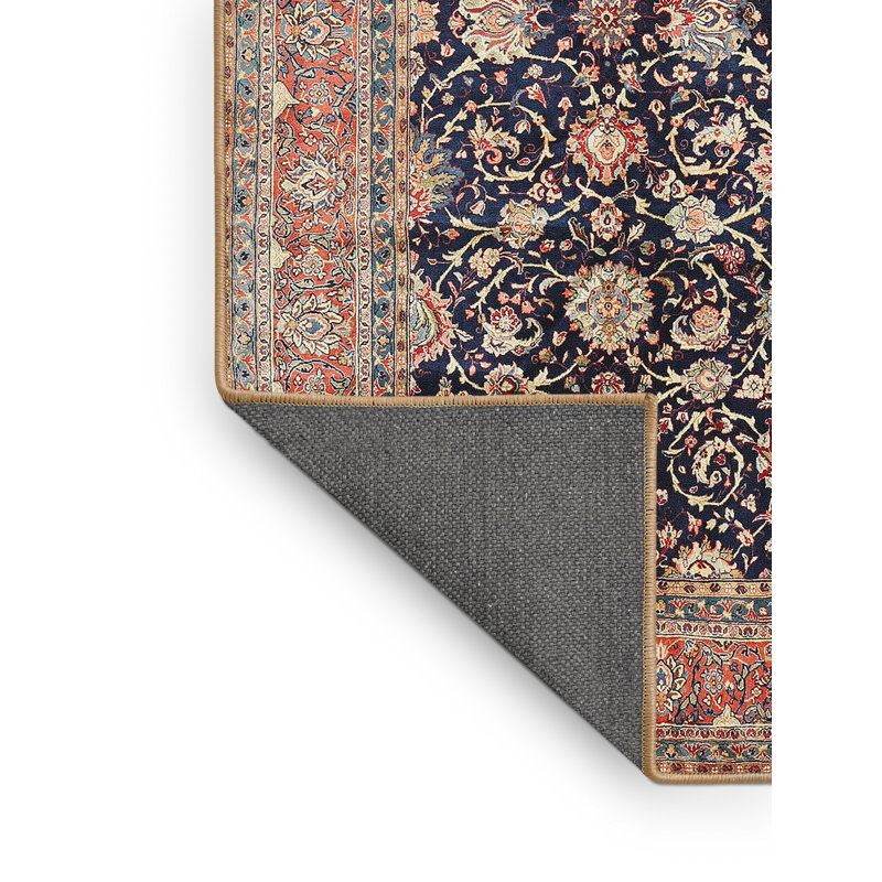 Tapis brun à motif oriental, Rectangle 2 pi x 4 pi