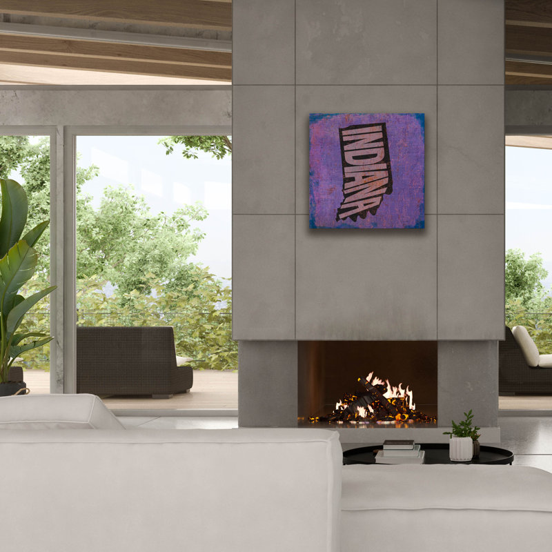 'Indiana' by Art Licensing Studio Canvas Wall Art