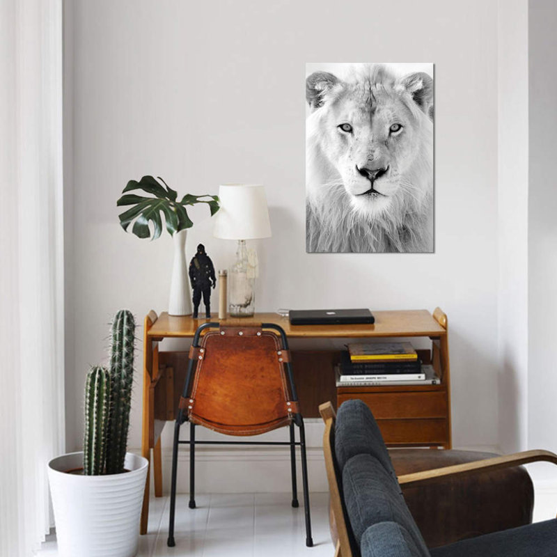 « roi », photographie sur toile, H 18 po x l 12 po x P 1,5 po, Toile tendue, Pas de tapis