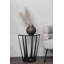 Demeshia Glass Top End Table