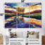 Warwickshire - ensemble de salon d'art mural paysage abstrait-108316446-108316449
