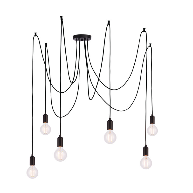 Drishya 6 - Light Pendant, Black