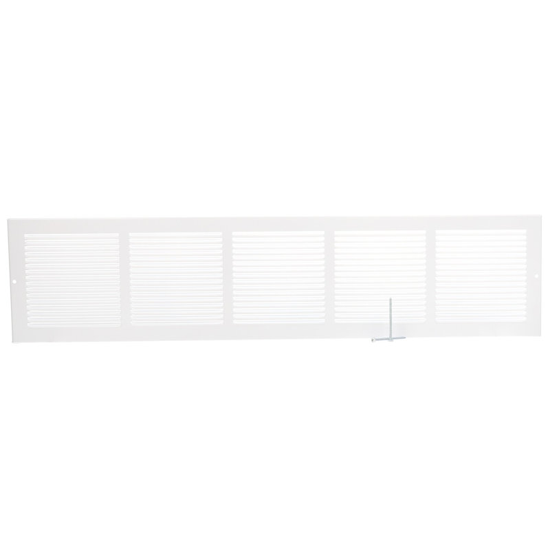 Plinthe en acier Imperial, L 16 po x H 6 po x P 1 po