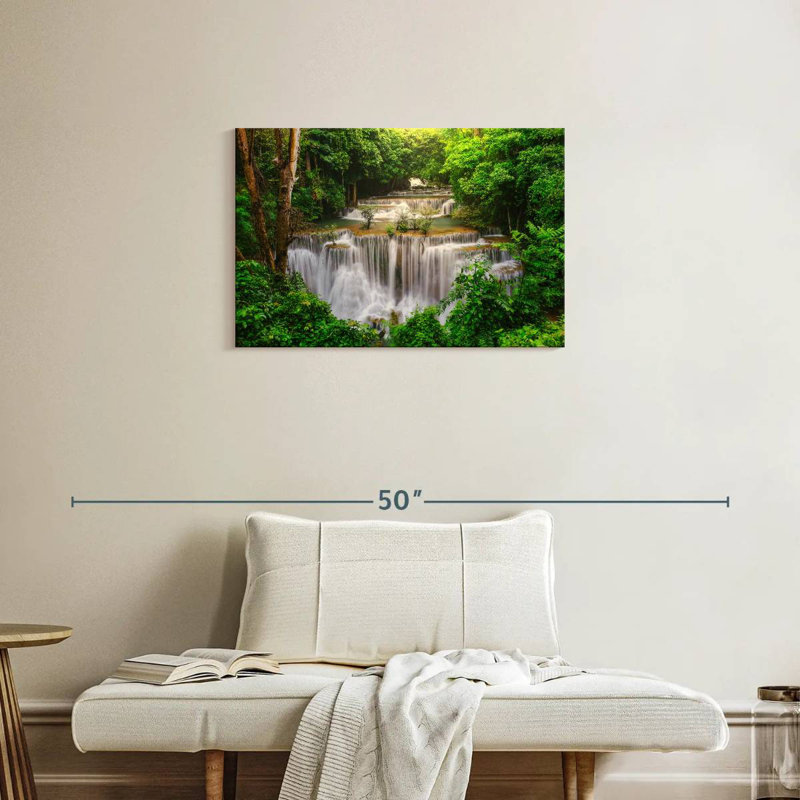 Alvord éblouissante cascade Huai Mae Khamin, H 20 po x l 30 po
