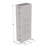 Casey-May 25" Bookcase with LED Lighting, Glass Shelves, Glass Doors-315935047