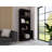 Durango Bookcase, Three Shelves, Double Door Cabinet-531396440
