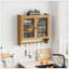 Armoire murale avec porte-serviettes 24,8 po-106349526