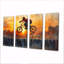 Ensemble de salon art mural orange Bmx Legacy-1367619300