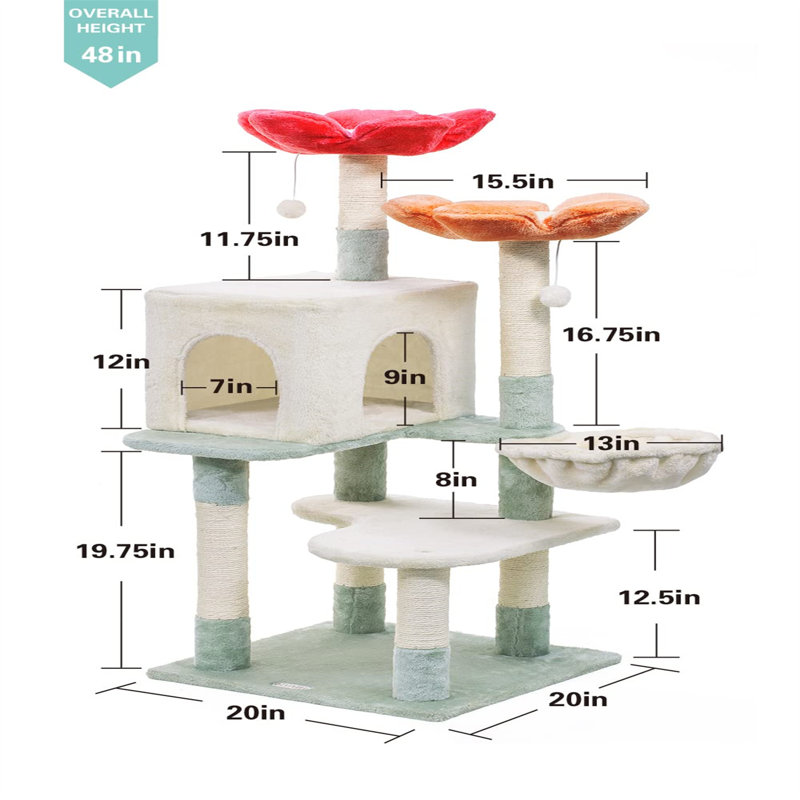 8.82 " H Cat Tree