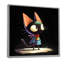 «Little Cute Lady Black Cat - Cat», reproduction d'art murale-1070149825-1070149855