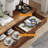 47" Modern Fluted Buffet Cabinet, 2 Drawers + Adjustable Shelves – Large Storage for Dining Room, Living Room-31182214