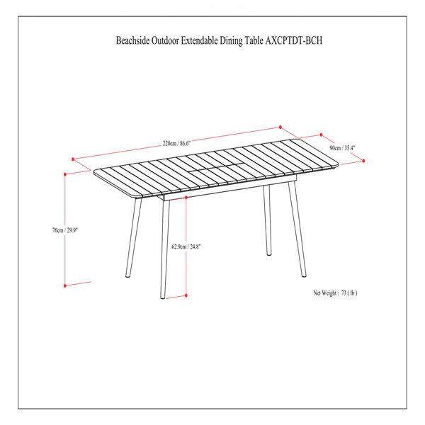 Product Dimensions