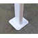 Sierra 116.14 x 123.62 Glass White Cover Patio Awning